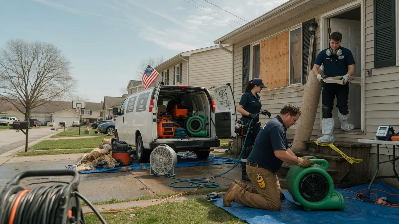 Water Damage Restoration in Spring Hill, KS near me